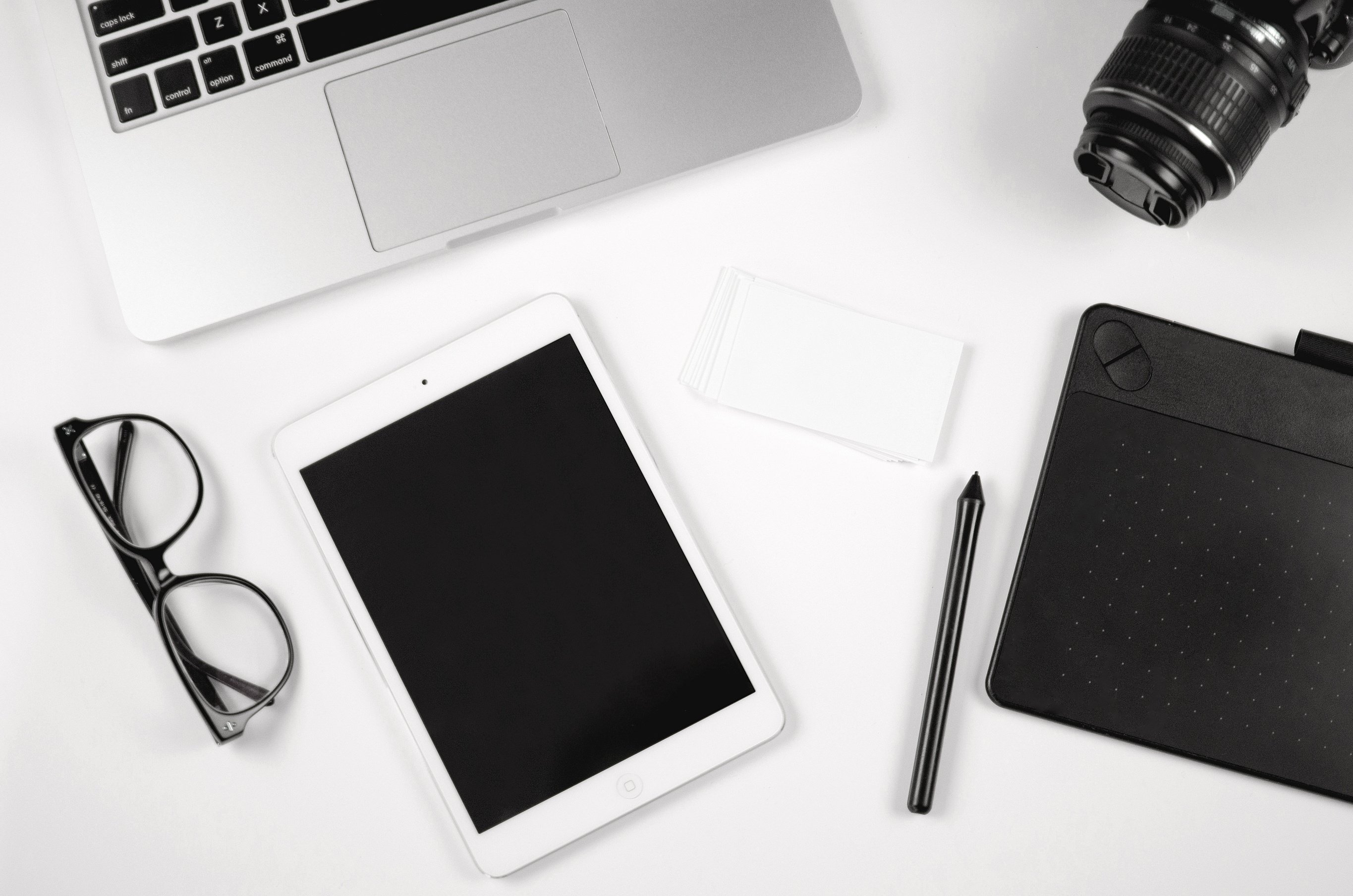 Work Desk with Gadgets